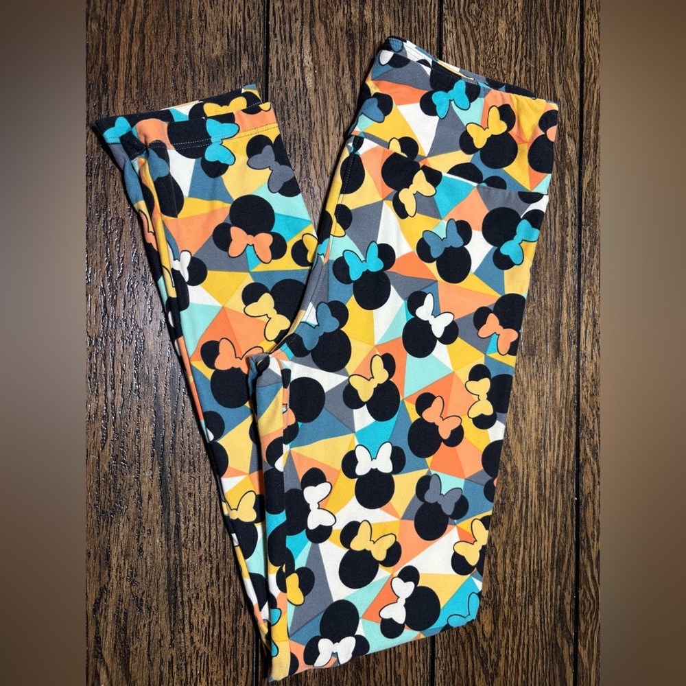 LuLaRoe OS Minnie Mouse leggings